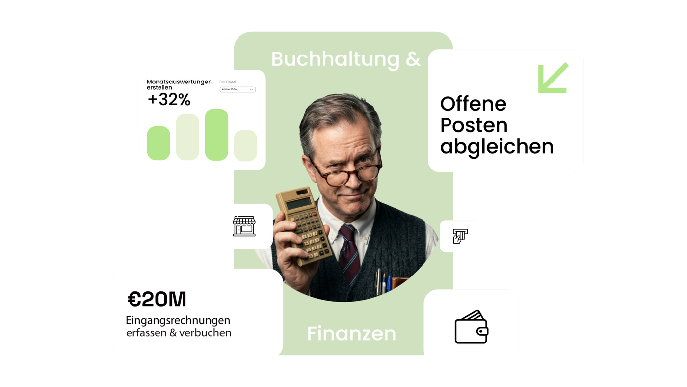 Finanz-Agent: Eingangsrechnungen erfassen und offene Posten abgleichen