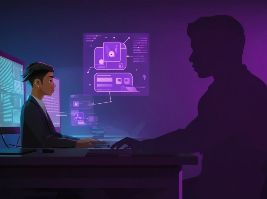 Mitarbeiter nutzt heimlich KI-Tools am Arbeitsplatz – Schatten-KI Risiko für Unternehmen